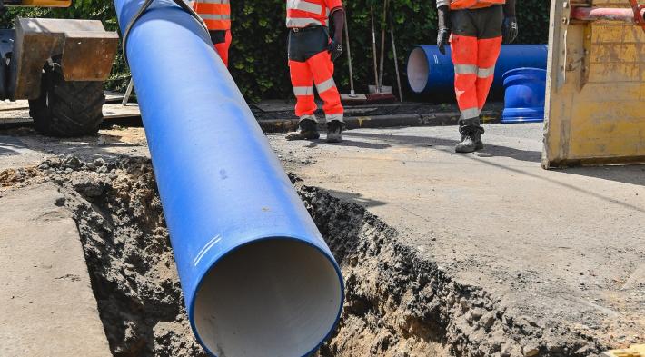 Renouvellement de canalisation à Livry-Gargan (Seine-Saint-Denis)