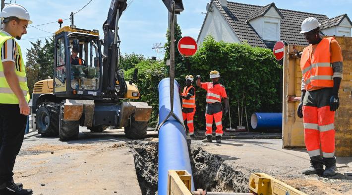 Chantier de renouvellement