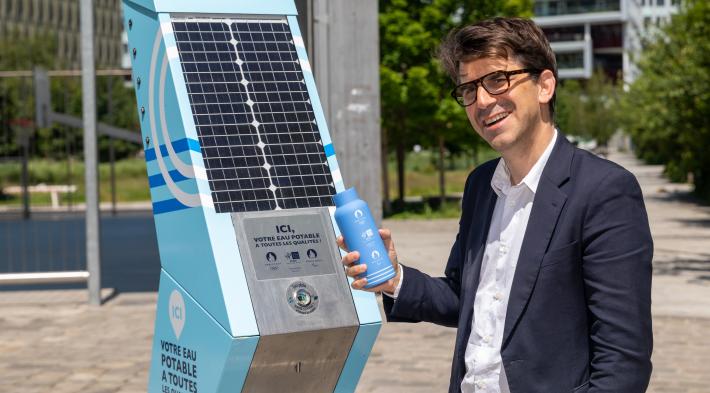 Inauguration avec M Hanotin