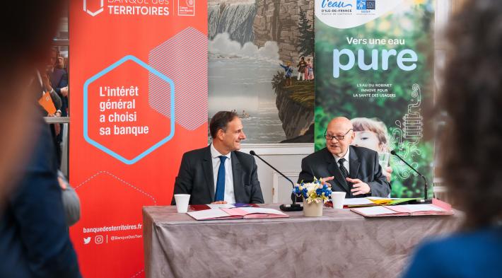 Signature du prêt de Banque des Territoires
