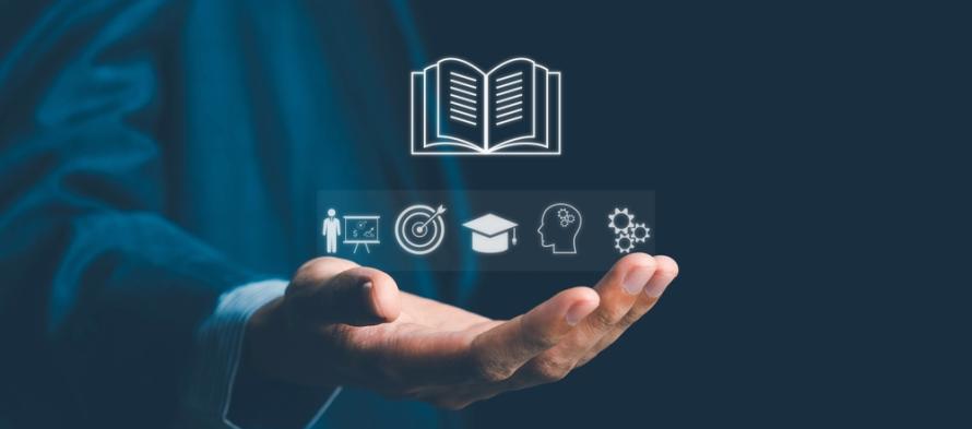 Education, concept de technologie de l'apprentissage