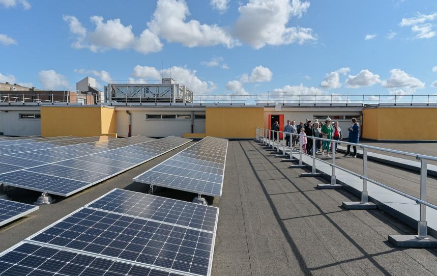 JEP Choisy panneaux photovoltaiques