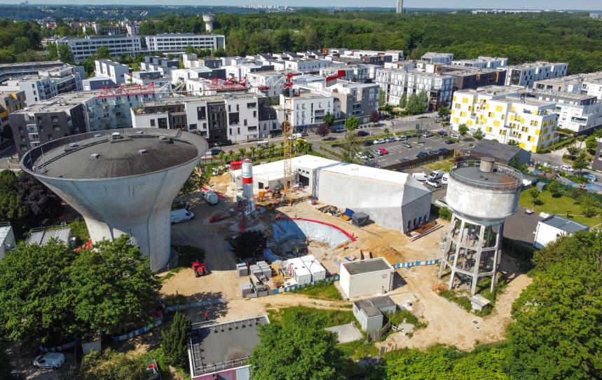 Vue aérienne du site de Palaiseau en 2021