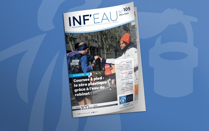 Visuel de la Une du journal Inf'Eau