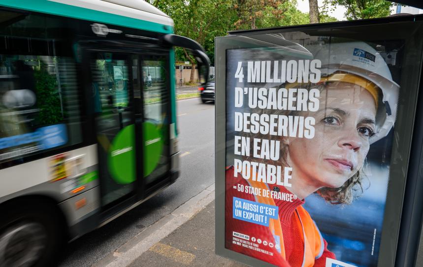 Campagne JO métro