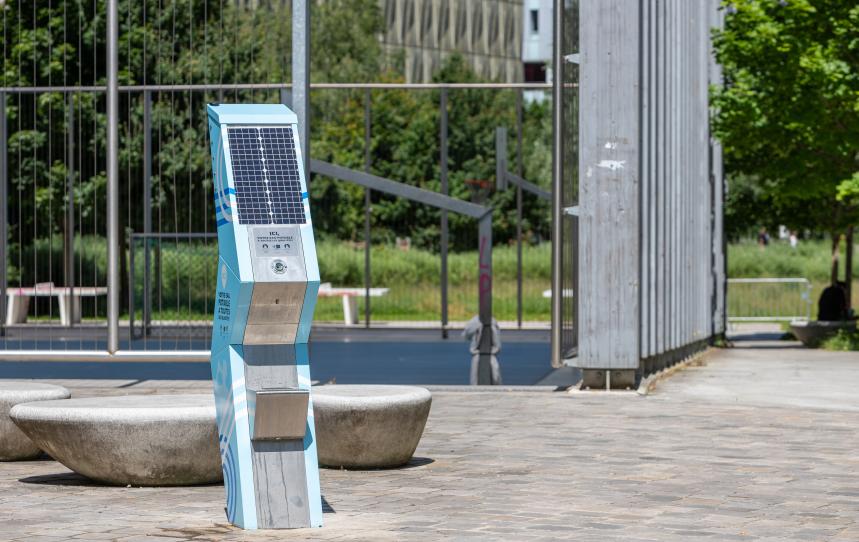 Fontaine à St Denis avenue des Fruitiers