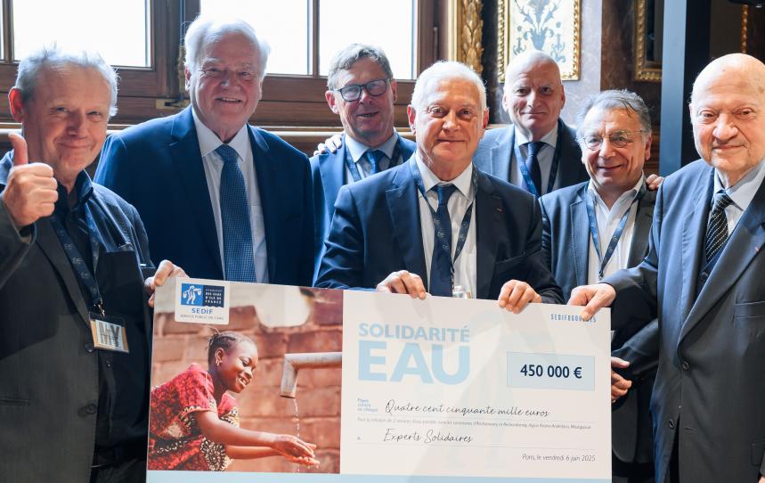 Photo Colloque Solidarité Eau - Sénat